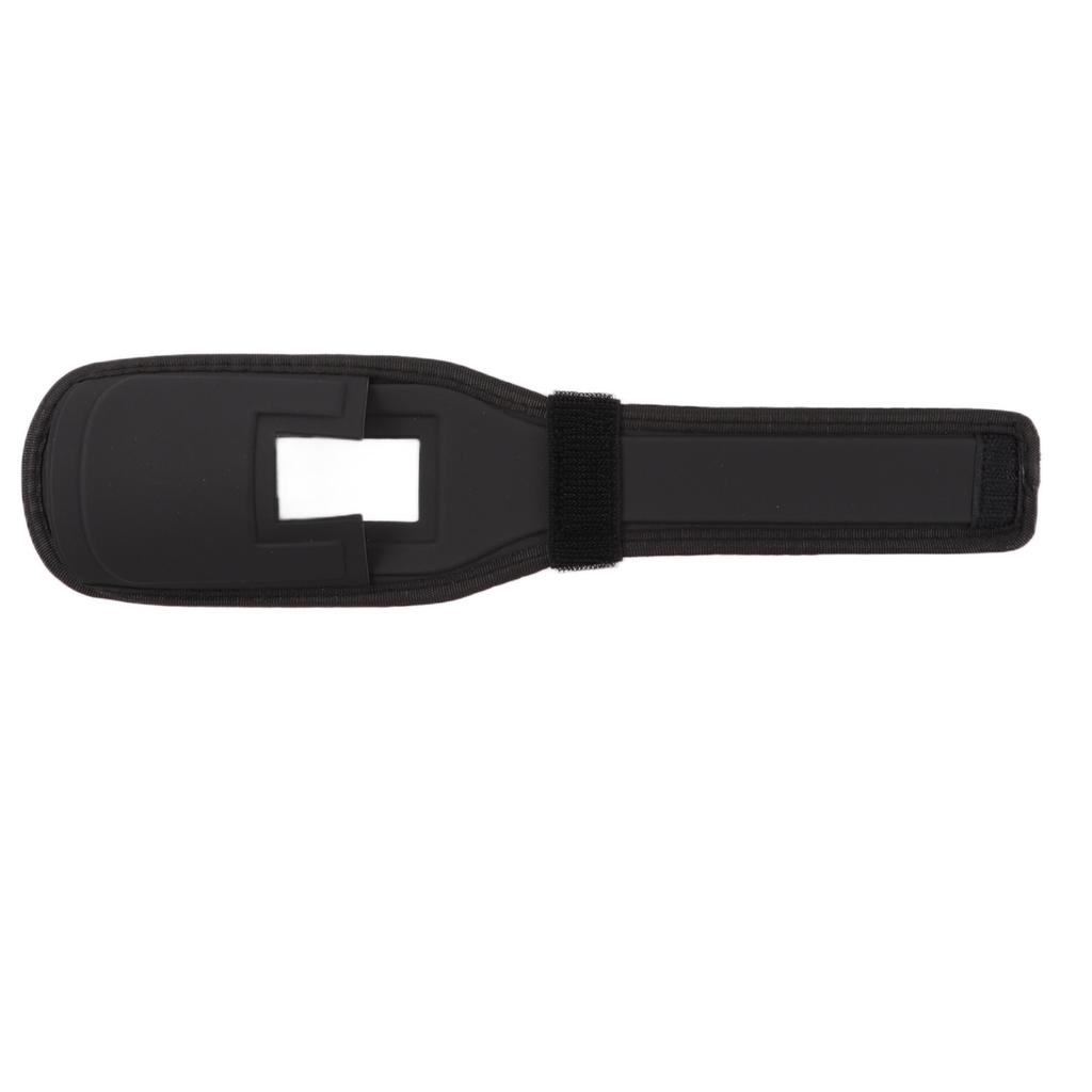 Fishing Rod Belt Black Adjustable Waterproof TearProof Waist Pole Belt Holder for Fishing Control Device(Flat Pattern )