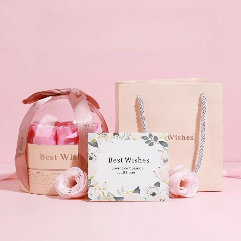 Elegante Scatola con Rosa Stabilizzata e Cassetto Portagioie per Festa della Mamma, Compleanno, Anniversario e Regalo Speciale da Custodire per Lei