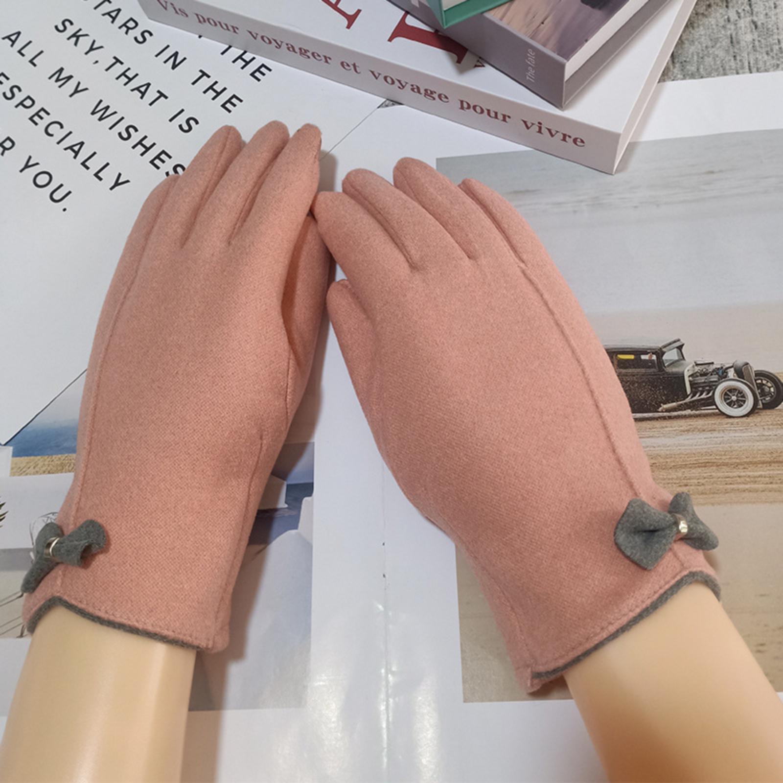 

Детские теплые перчатки плюс флисовые перчатки, защищающие от холода One Size розовый