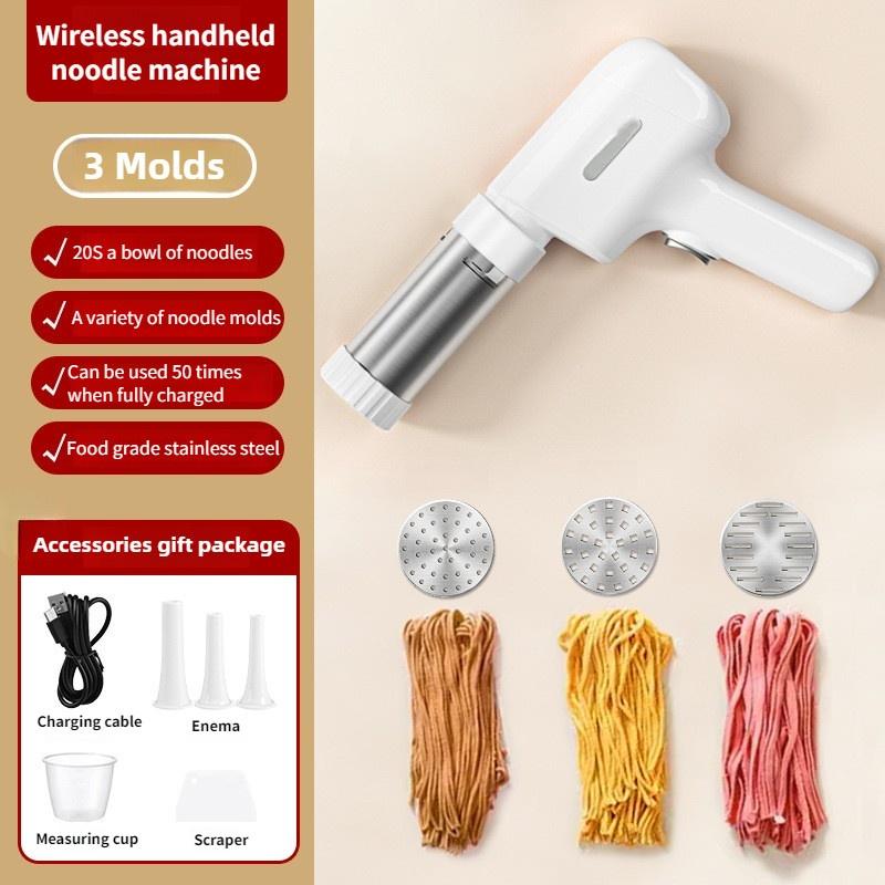 Automatic Noodle Machine Household Handheld Electric Small Noodle Press Machine Multifunctional Noodle Processing Device