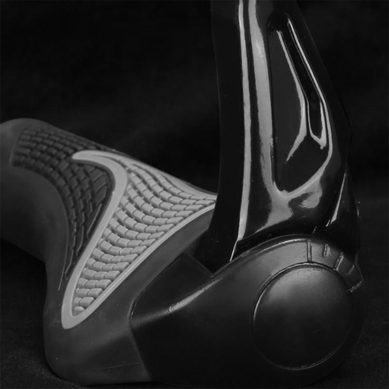 Fahrradgriff Lenker Stoß- und Staubdicht Fahrradgriff Gummi Beidseitig klemmend