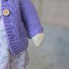 BlissfulPixie Waldorf Handmade Doll Cute Plush Girl Perfect for Kids Doll, - Fruzie, 30cm, Soft, Doll,