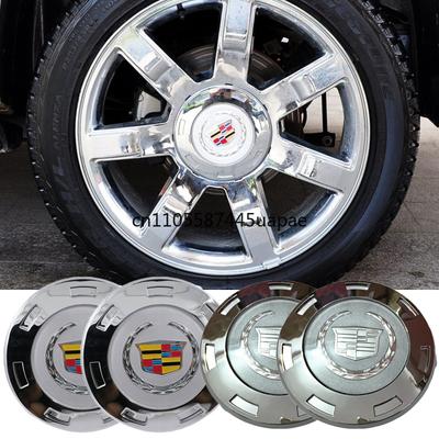 4 Piezas/juego 20CM Tapacubos Centrales de Rueda de Coche Accesorios para Escalade Emblema de Neumático de Coche Decoración de Modificación Automotriz