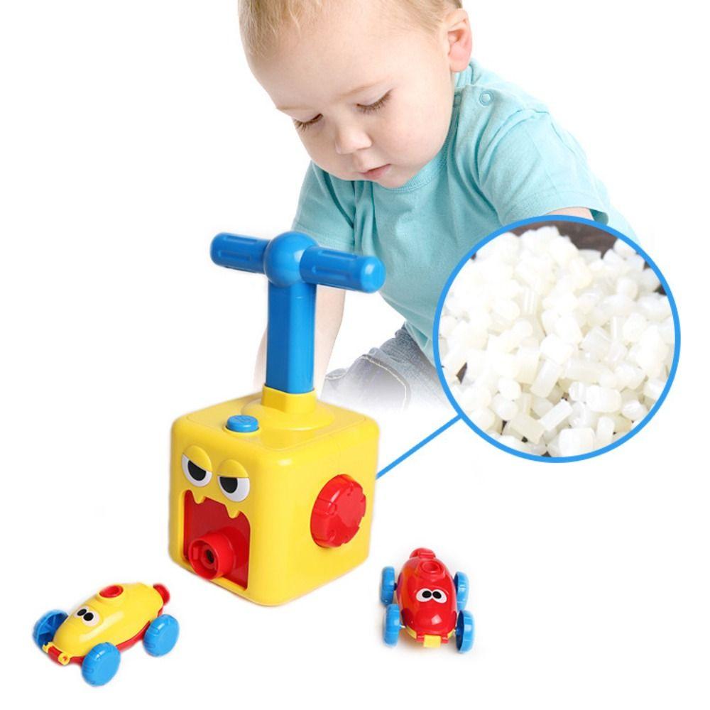 Duck Style Balloon Powered Car Inertial Pressure Inertia Air Power Balloon Car  Kids Party