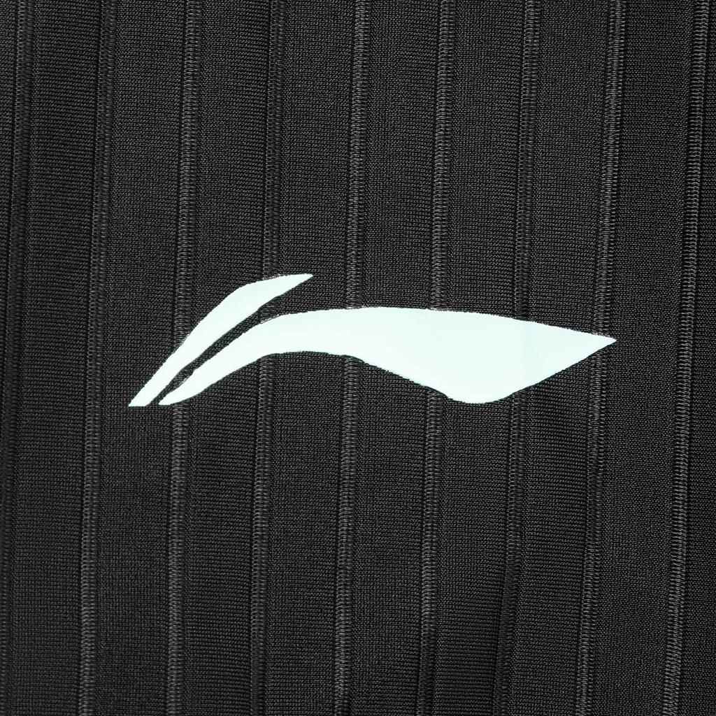 Li Ning Swimming Series UV Resistant Logo Stitching Swim Trunks Men swimwear ASLW029-1