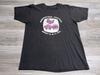 Vintage 90er Jahre Woodstock Festival 1969 Single Stitch T-Shirt Sonnengelöstes Schwarz Größe L