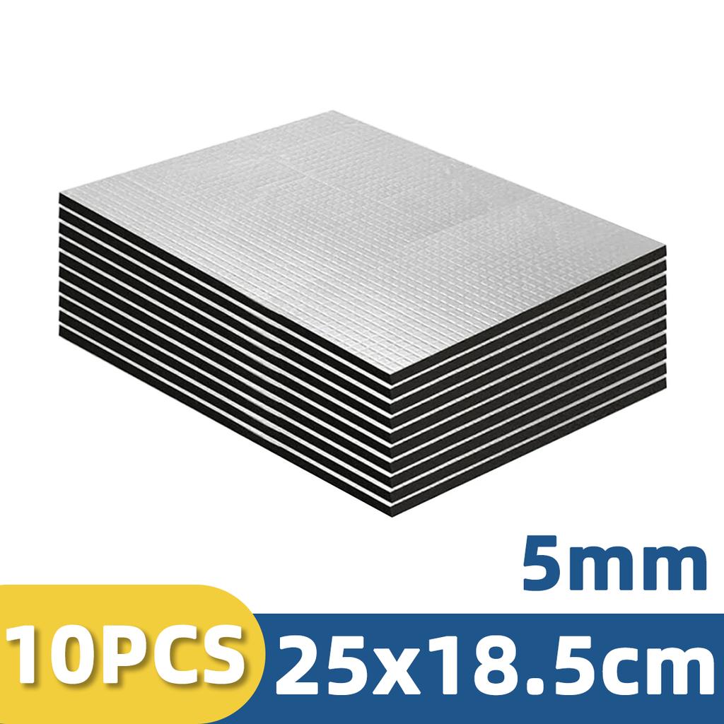 10/20/50pcs 5mm Car Door Engine Hood Insulation Self-Adhesive Pad Insulation Cotton Insulation Noise Reduction