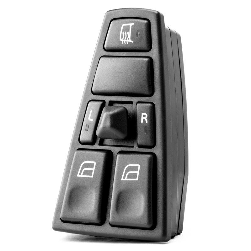 Power Window Control Button Replacement For Volvo VNL VN 2005-2016 Front Left Driver Side Switch 20752917 22569484 12V