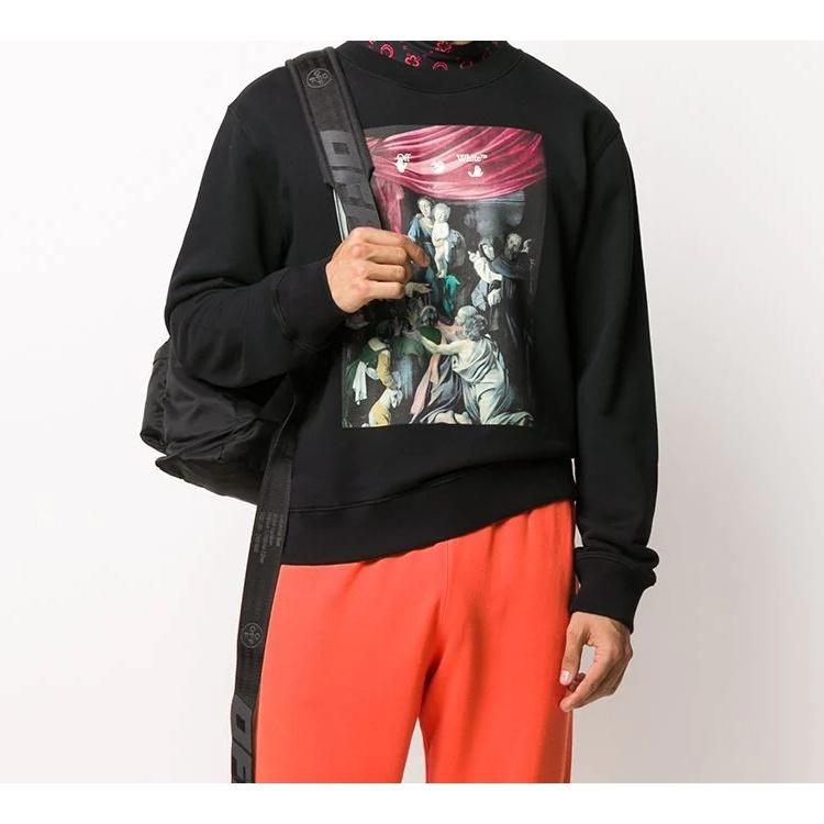Off-White FW20 Caravaggio Painting Sweater Men's OMBA025E20FLE0041010