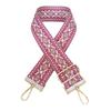 Ethnic Style Pattern Shoulder Strap Women's Backpack Accessories Multi-color Women's Bag Webbing Adjustable Widening Metal Hook