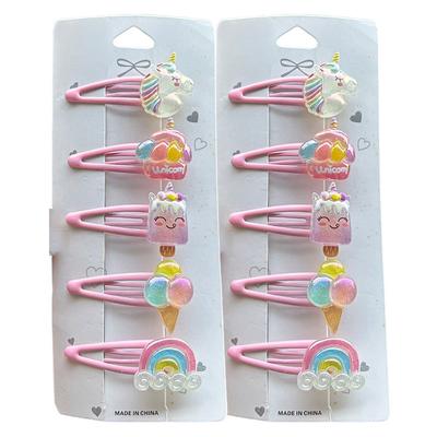 2 Stück Prinzessin Kuchen Haarnadeln Mädchen Haarspange Kinder Kopfschmuck Haarspangen Haarclips Hübsches Haarzubehör für Kinder