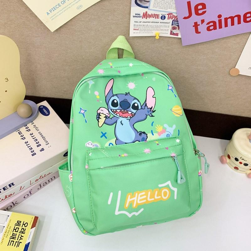 Kindergarten Primary School Students Schoolbag Cartoon Animation Foreign Style Printing Boys And Girls Backpack Travel Children Backpack
