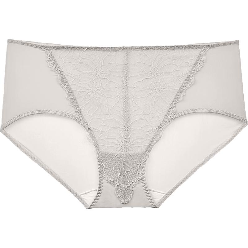 

Женские трусы-слипы с высокой талией и кружевом для контроля живота Audifun XP0401 L