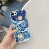 BF101 Starry Night Van Gogh Painting Phone Case for Motorola Moto G7 G8 G9 G84 G85 G73 G24 G15 Z2 Play Power Plus