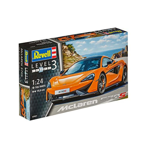 Revell 1/24 Scale McLaren 570S Plastic Model Kit 07051