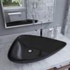 Day and Night - Day and Night Black Triangular Ceramic Sink 645x455x115 Mm