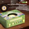 2025 Mini Record Player Keychain Portable Retro Phonograph Toy Bag Pendant Pocket Music Gift for Kids