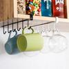 Seamless Iron Hook Cabinet and Wardrobe Storage Rack