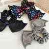Gothic Bat Scrunchie Star Spider Web Hair Tie Creative Halloween Hair Bow  Masquerades