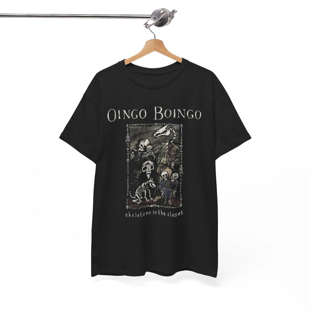 Oingo Boingo Shirt, Skeletons in the Closet, Devo, Talking Heads, Unisex Shirt
