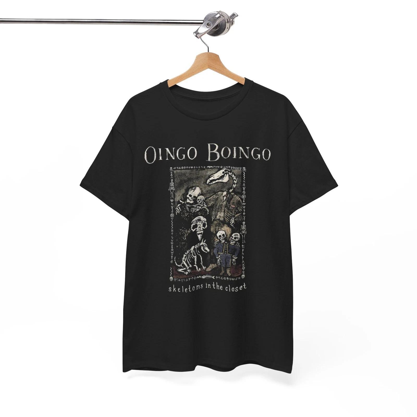 

Oingo Boingo Shirt, Skeletons in the Closet, Devo, Talking Heads, Unisex Shirt 4XL