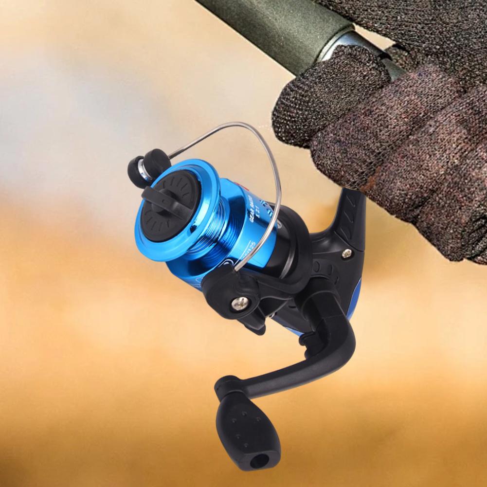 Folding Carp Large Diameter Line Roller 5.2:1 Metal Spool Spinning Reel Fishing Lure Wheel for Casting Flying Fishing Trolling