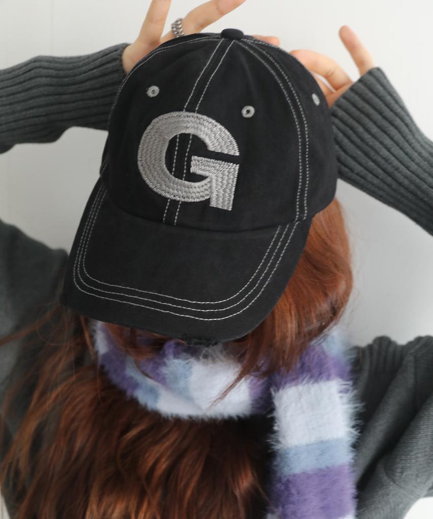 IUGAMAKARAS G Needlework Ball Cap (Black)