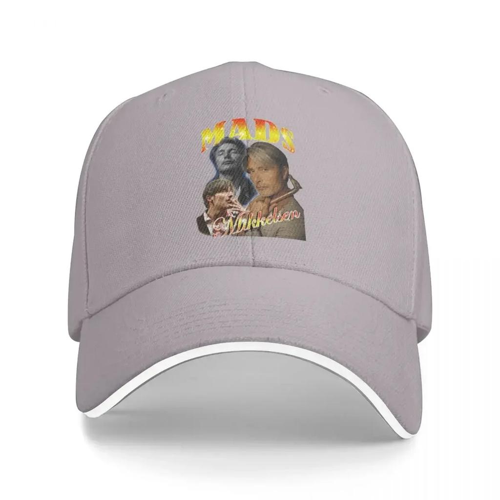 New Mads Mikkelsen Hannibal Vintage Baseball Caps Casquette Unisex Women Hats