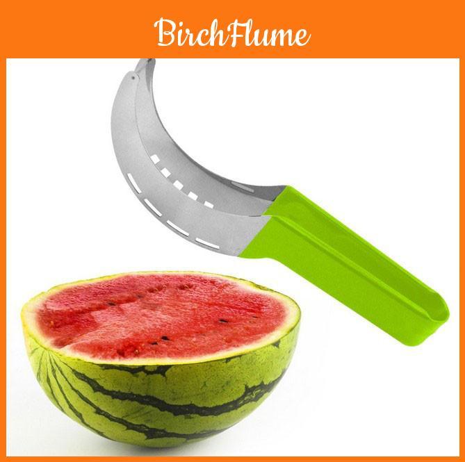 Premium Stainless Steel Watermelon Slicer And Corer For Effortless Fruit Cutting