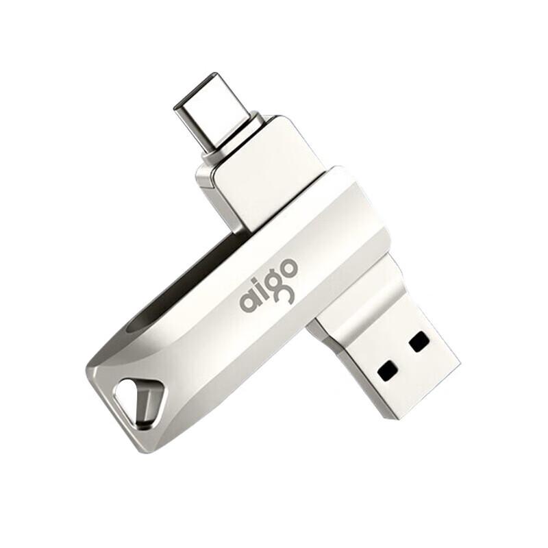 Флеш-накопитель aigo U351 с двойным интерфейсом Type-C USB 3.1 128G