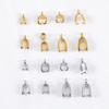 5pcs 20pcs Stainless Steel Star Pendant Pinch Bail Clip Melon Seeds Charm Clasps Connector Bulk for DIY Nacklace Making Findings