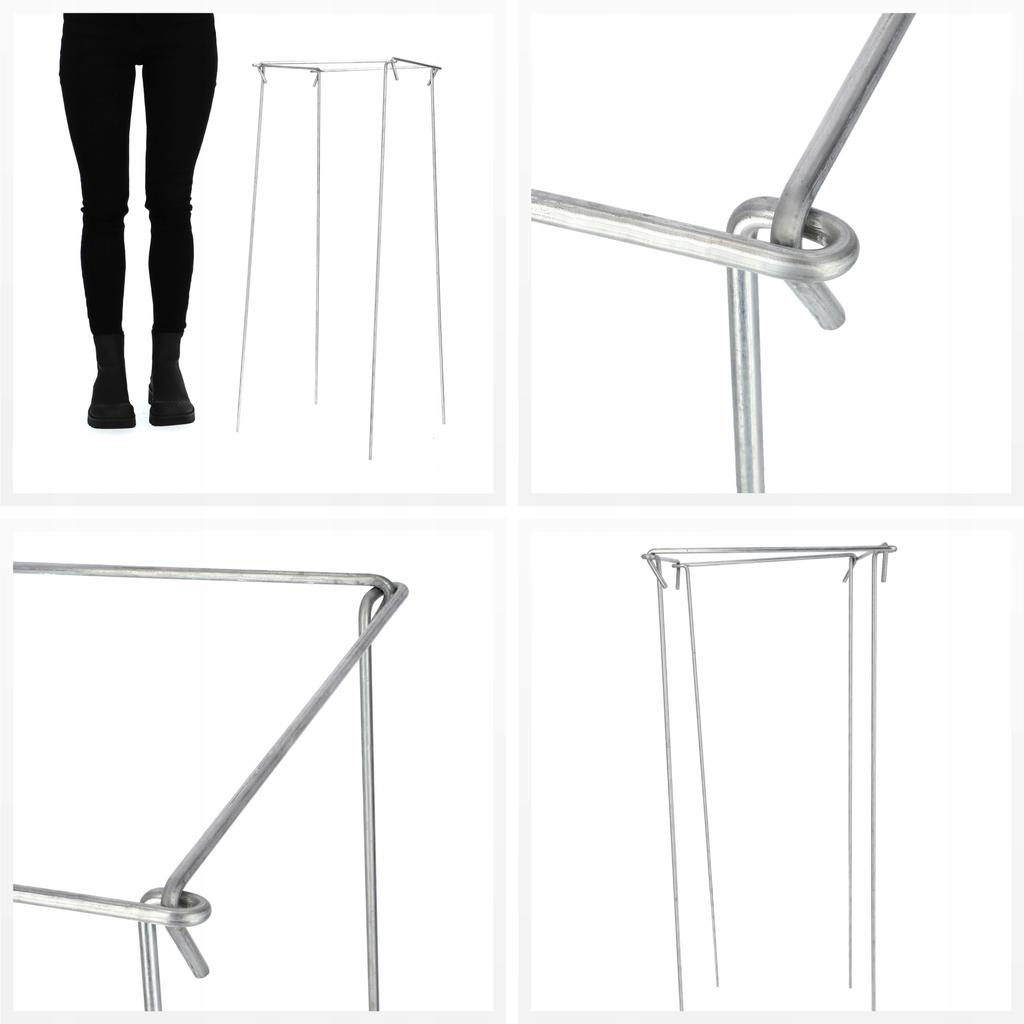 KADAX Floral Support Plant Flower Clip 80 Cm