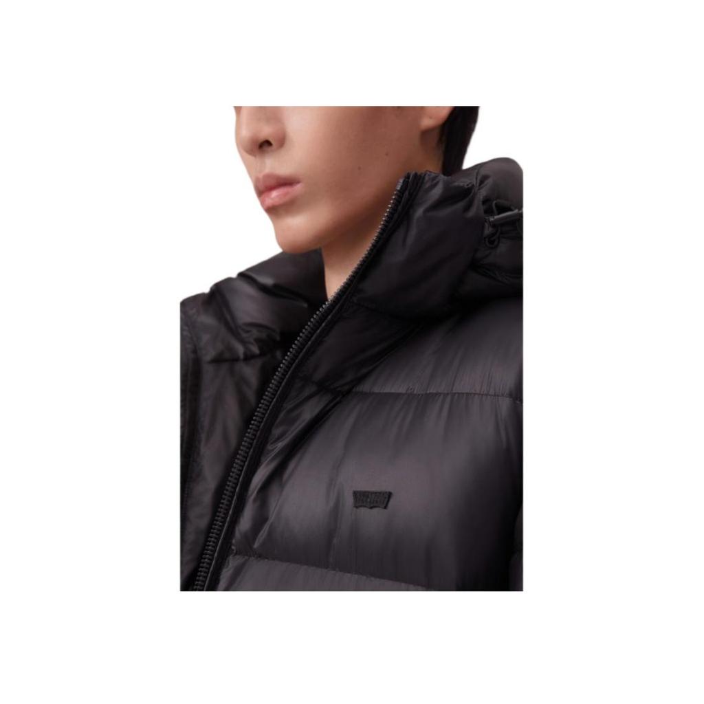 Levis Minimalist Soft Fashionable Comfortable Padded Down Jacket Men Outerwear Blue Black 002ND-0000