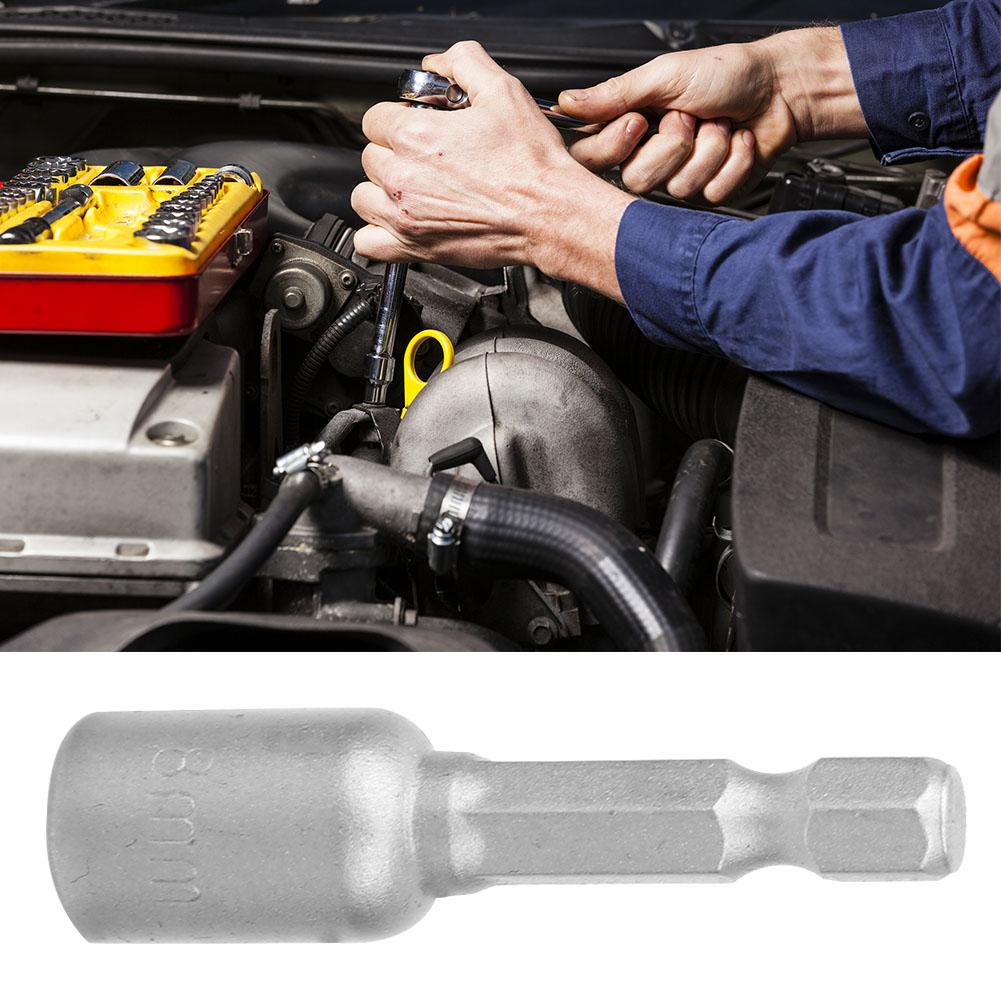 Magnetic Hex Socket Universal Blackening Surface Treated (5 Pcs 50mm Long 8mm Diameter)