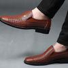 Men's Slip-On Shoes with Breathable Soft Bottom for Business and Casual Wear