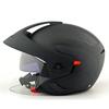 Bright Black Half Helmet Men and Women Motorcycle Off-Road Summer Helmet Downhill Racing Mountain Cross Casco Capacete