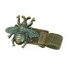 xiaobudian Vintage Insect Pen Clip, Zinc Alloy Cicada Bee Butterfly Pencil Spring Loaded Holder for Notebook Journal Office School Stationery