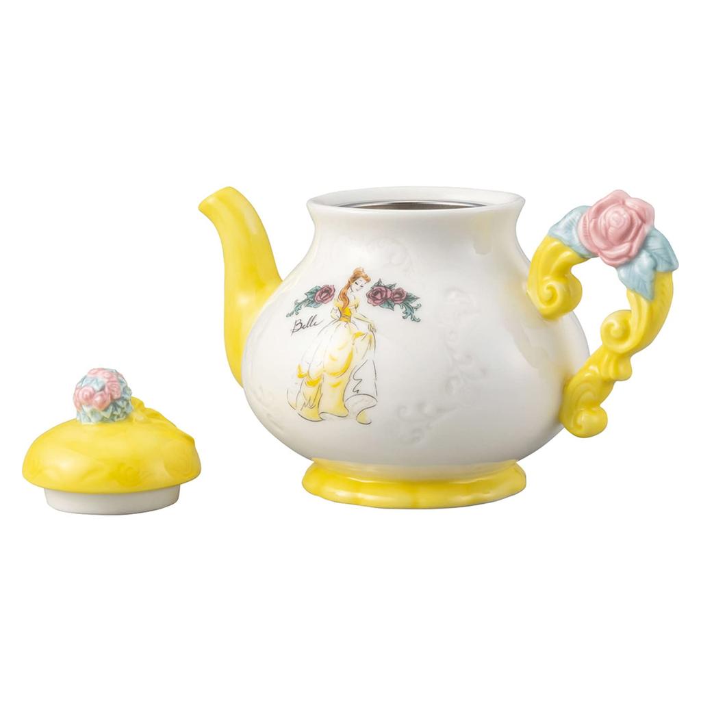 Sun Art Disney "Beauty and the Beast" Teapot, Approx. 655ml, Yellow, SAN3630