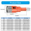 Hole Saw, Ankoow 20-65mm Hole Saw Tooth Cutting Opener Drill Bit Hexagonal Shank for Marble Ceramic Tile