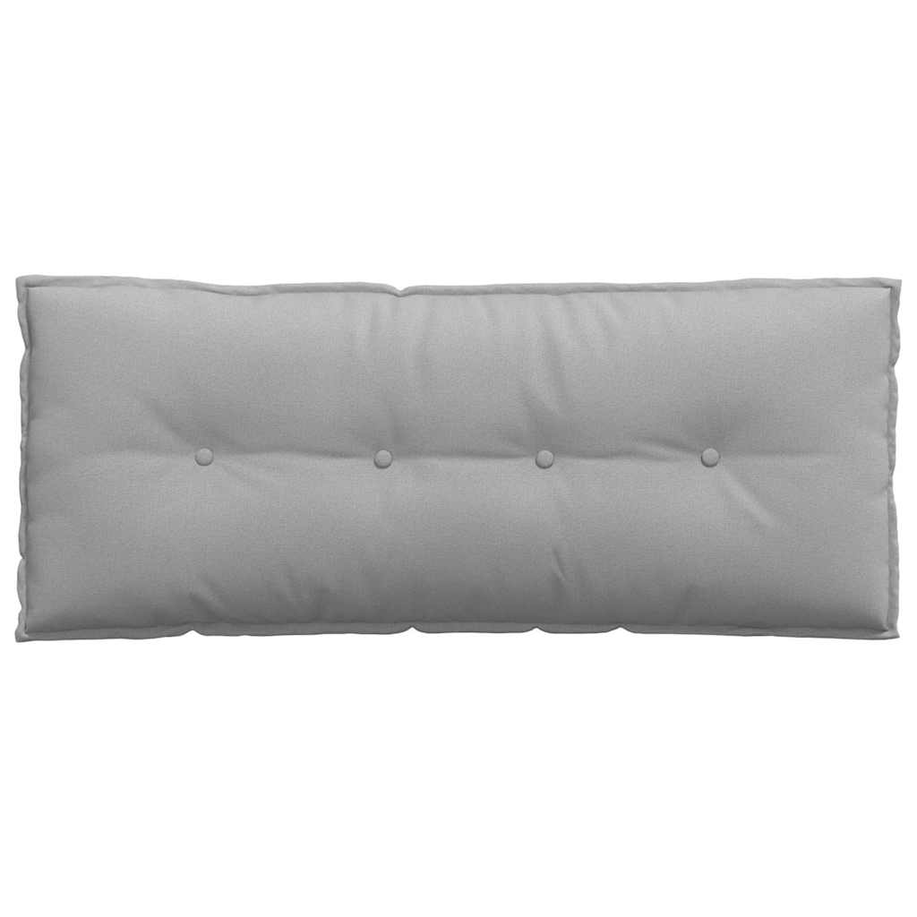 Back Cushion Cloud Grey 120 x 19 x 50 cm Fabric