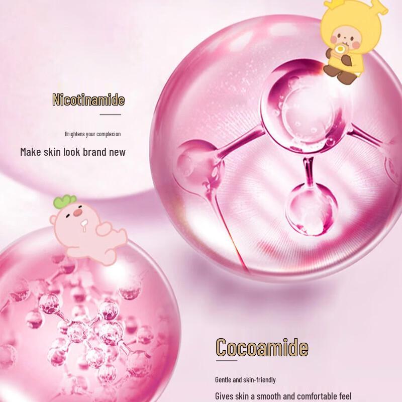 Lanzhuoli Niacinamide Fantasy Orchid Scented Shower Gel