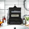 Foldable Travel Toiletry Bag Portable Cosmetic Organizers With Multiple Compartments Waterproof Lightweight For Home & Trip