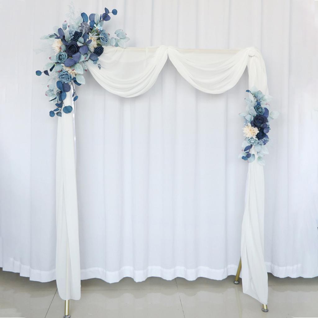 Wedding Arch Flower Kit Artificial Decorative Silk Flower for Ceremony 70x50cm 50x20cm