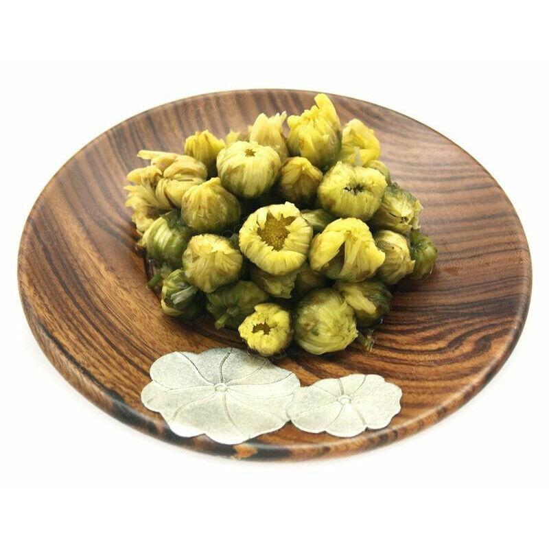 China Chrysanthemum Flower Tea Organic Blooming King Bud Herbal Tea Green Food