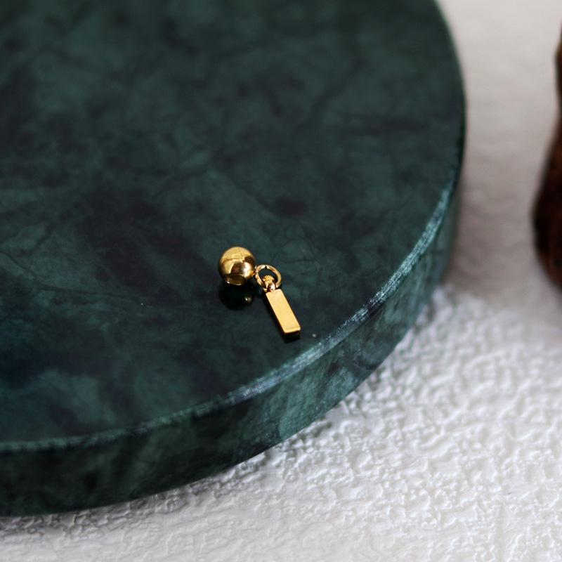 DIY Letter Necklace: 26 English Letter Pendant, Pull-Out Chain, Personalized Single Pendant Accessories