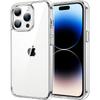 Non-Yellowing Transparent Case For iPhone 16 15 14 Plus 13 Pro Max 16e 12 11 12Pro 14Pro 13Pro SE  Phone Cover Case