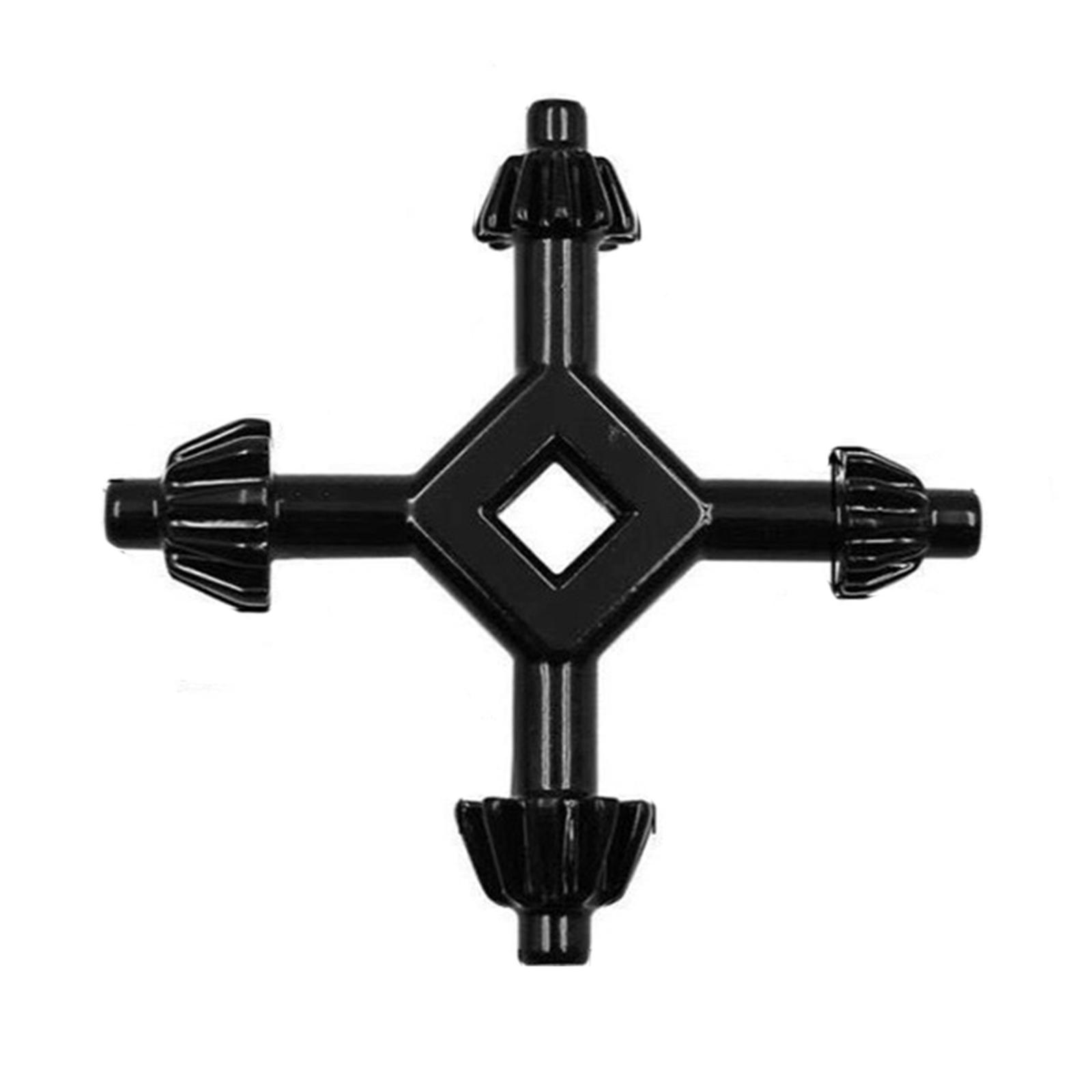 

Универсальный 4 в 1 ключ для патрона для дрели Ручной инструмент из углеродистой стали Универсальный инструмент для патрона для дрели Универсальный ключ для патрона для дома чёрный