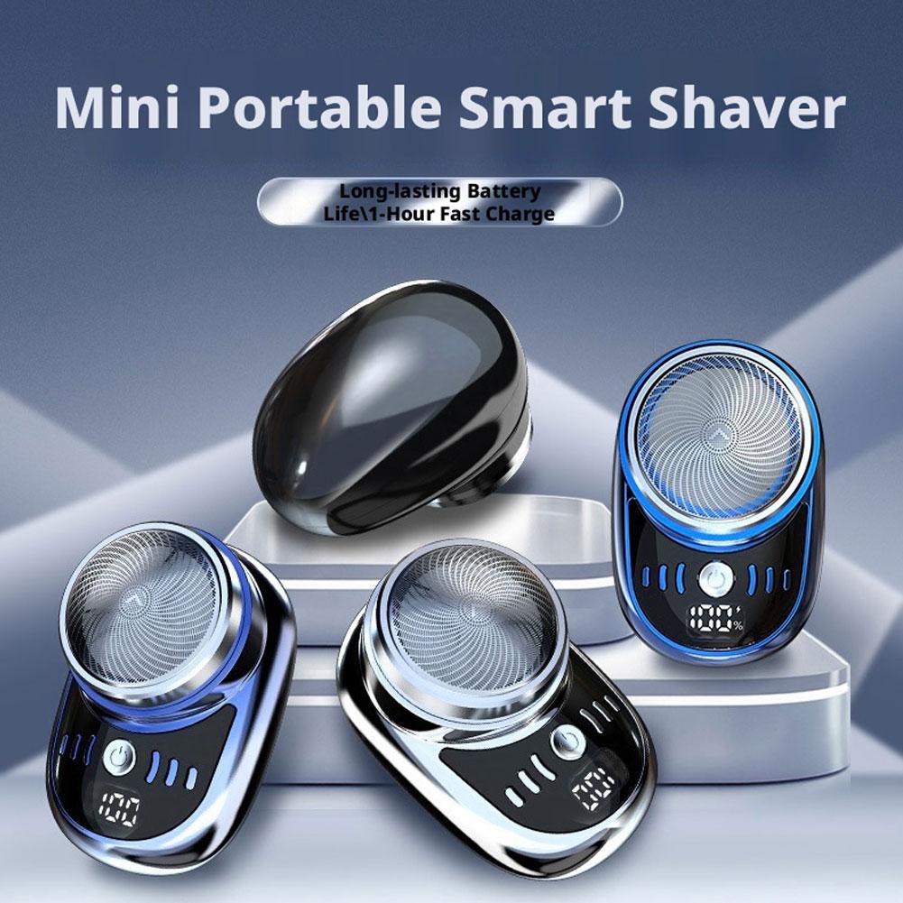 Electric Shaver Men's Shaver Washing Mini Beard Knife Compact And Portable Rechargeable Beard Trimming Tool