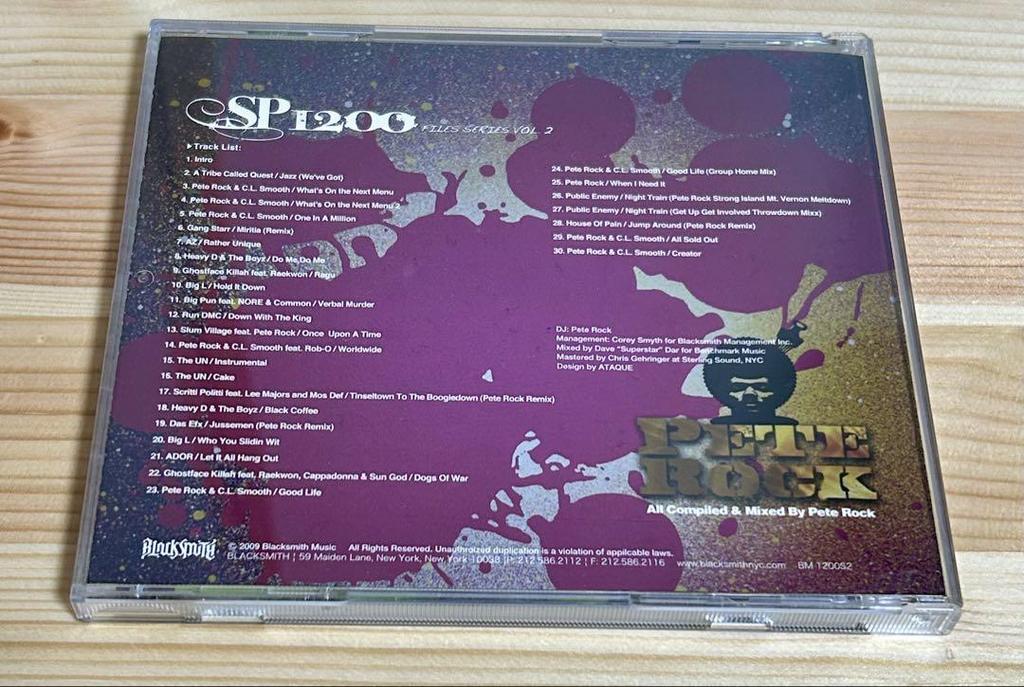[USED] PETE ROCK MIX SP1200 WU-TANG J DILLA