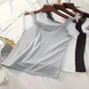 Spitzenbesetztes Camisole-Westchen in Übergröße für Damen - Hochelastisches Sommer-Basisschicht-Top